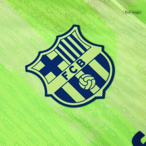 F.DE JONG #21 Barcelona Third Away Authentic Soccer Jersey 2024/25- UCL（Spotify Logo Without Text）