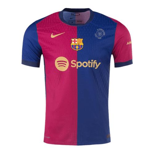 Barcelona Home Authentic Soccer Jersey 2024/25 - 125th Anniversary