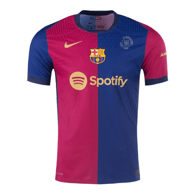 Barcelona Home Authentic Soccer Jersey 2024/25 - 125th Anniversary