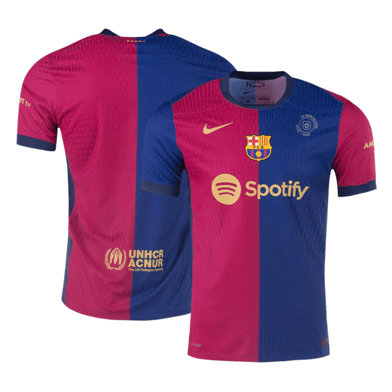 Barcelona Home Authentic Soccer Jersey 2024/25 - 125th Anniversary