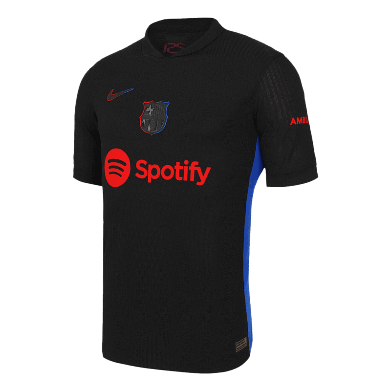 RAPHINHA #11 Barcelona Away Authentic Soccer Jersey 2024/25 - UCL