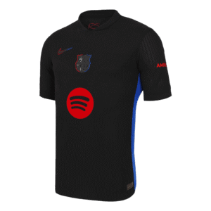 RAPHINHA #11 Barcelona Away Authentic Soccer Jersey 2024/25 - UCL (Spotify Logo Without Text)