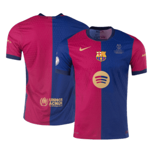 Barcelona Home Authentic Soccer Jersey 2024/25 - Copa del Rey Final