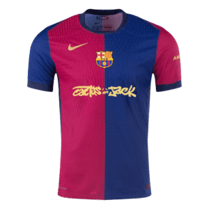 Barcelona X Travis Scott Home Authentic Soccer Jersey 2024/25