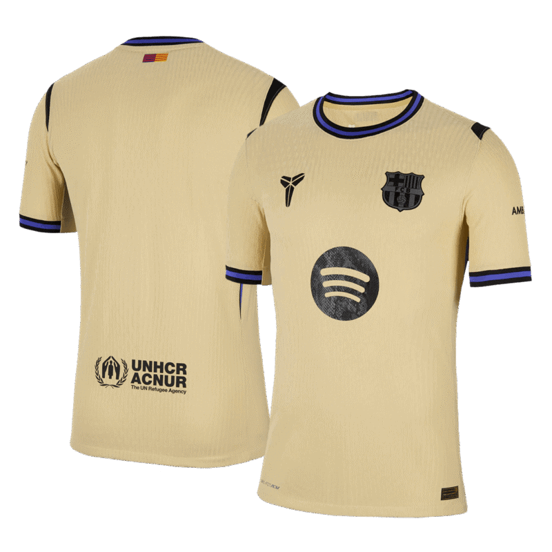 Barcelona Away Authentic Soccer Jersey 2025/26
