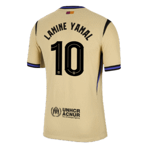 LAMINE YAMAL #10 Barcelona Away Authentic Soccer Jersey 2025/26 - UCL