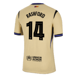 RASHFORD #14 Barcelona Away Authentic Soccer Jersey 2025/26 - UCL