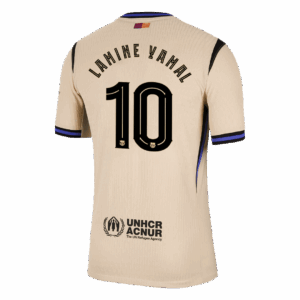 LAMINE YAMAL #10 Barcelona Away Authentic Soccer Jersey 2025/26 - UCL