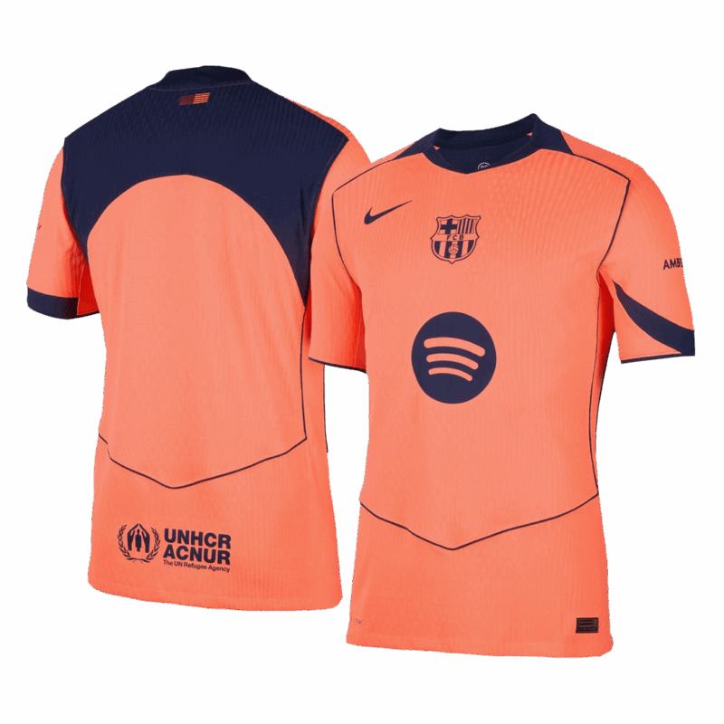 Barcelona Third Away Authentic Soccer Jersey 2025/26