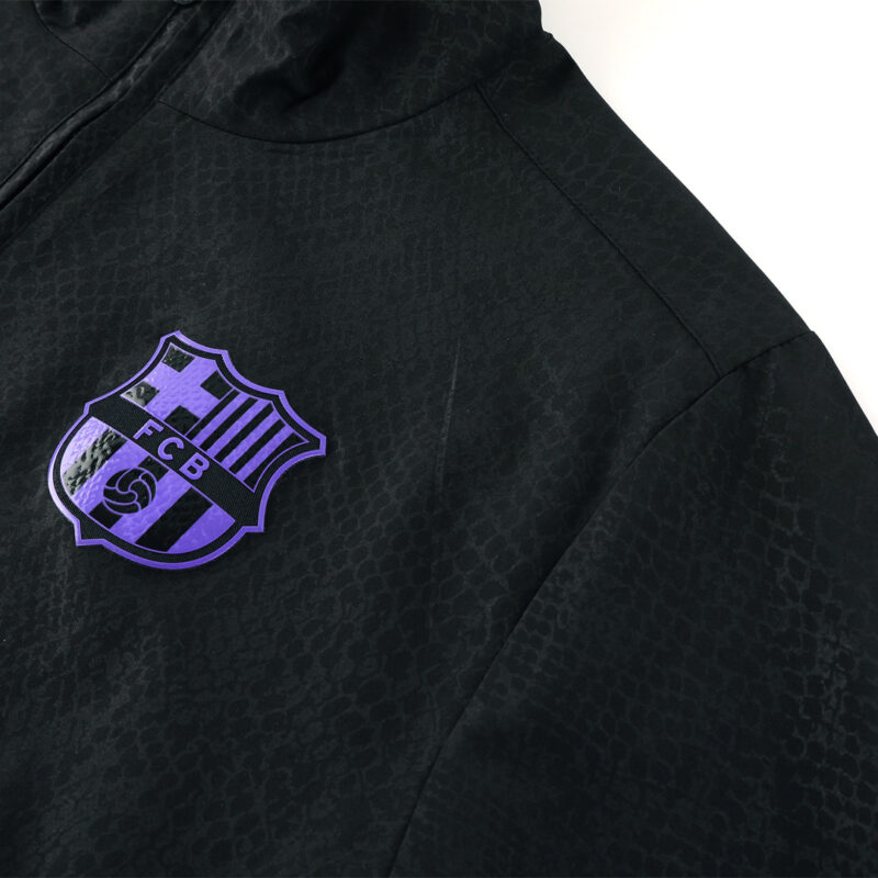 25/26 Barcelona Windbreaker Jacket Black