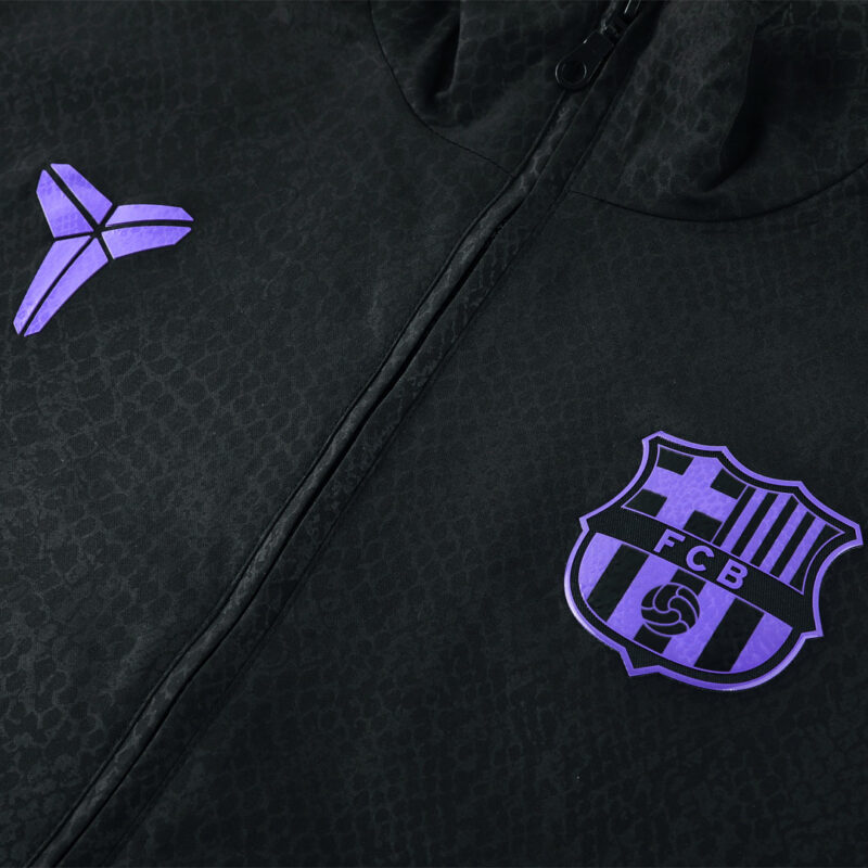 25/26 Barcelona Windbreaker Jacket Black