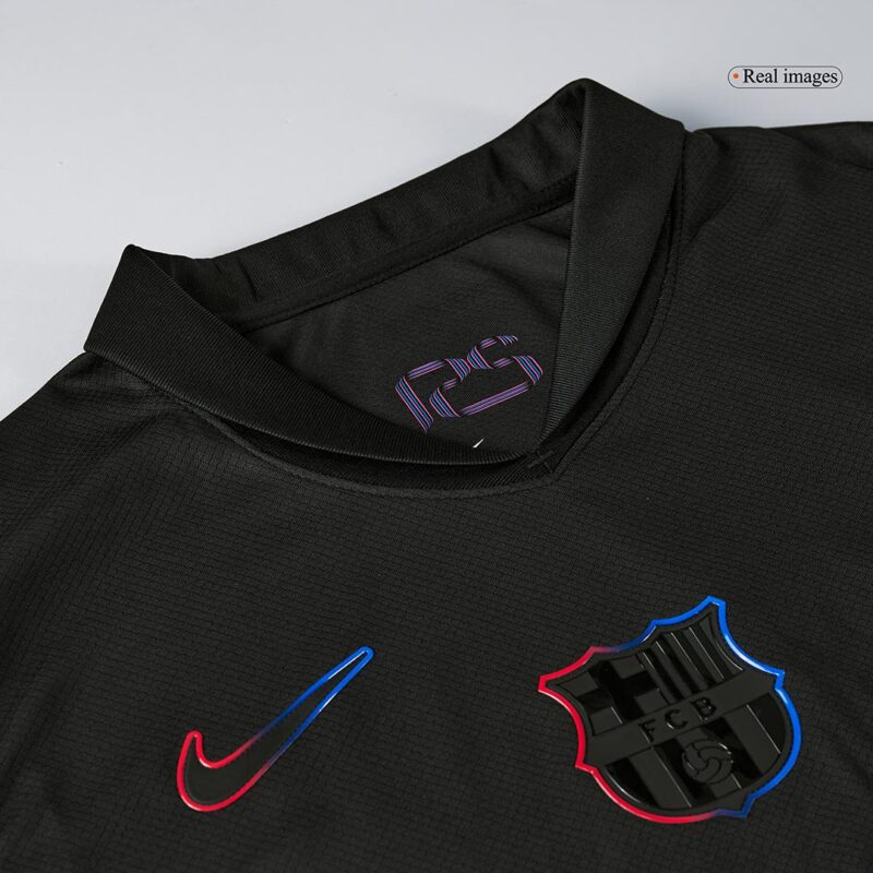Barcelona Away Jerseys Kit 2024/25 - Spotify Logo Without Text