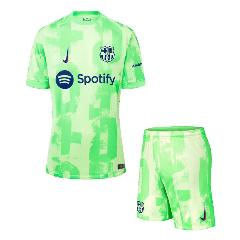 Barcelona Third Away Jerseys Kit 2024/25