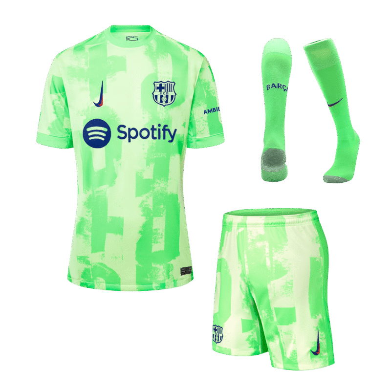 Barcelona Third Away Jerseys Full Kit 2024/25