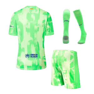 Barcelona Third Away Jerseys Full Kit 2024/25- (Spotify Logo Without Text)