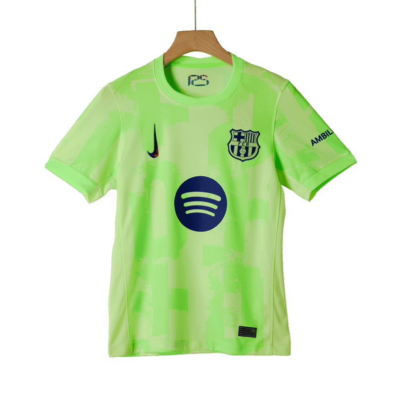 Barcelona Third Away Jerseys Full Kit 2024/25- (Spotify Logo Without Text)