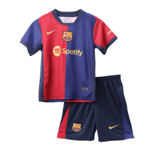 Barcelona Home Kids Soccer Jerseys Kit 2024/25