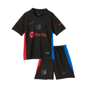 Barcelona Away Kids Soccer Jerseys Kit 2024/25