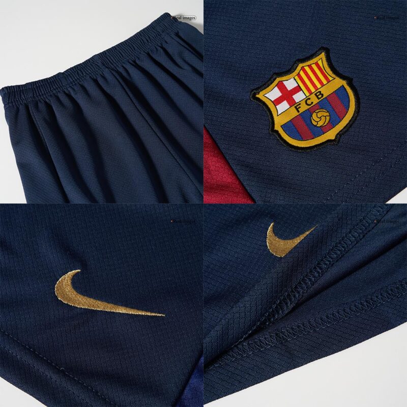 Barcelona Home Kids Soccer Jerseys Kit 2024/25 - COLDPLAY