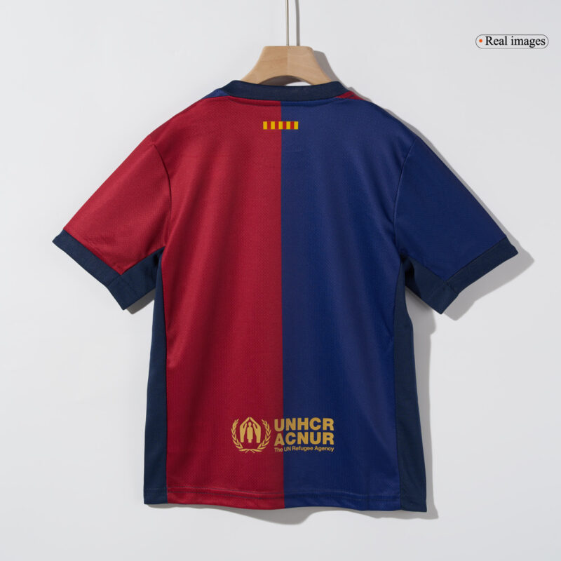 Barcelona Home Kids Soccer Jerseys Kit 2024/25 - COLDPLAY