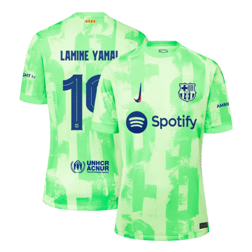 LAMINE YAMAL #19 Barcelona Third Away Soccer Jersey 2024/25 - UCL