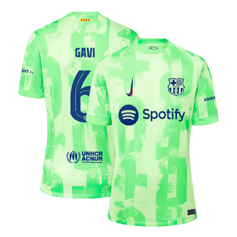 GAVI #6 Barcelona Third Away Soccer Jersey 2024/25 - UCL