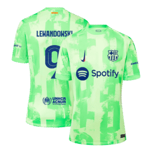 LEWANDOWSKI #9 Barcelona Third Away Soccer Jersey 2024/25 - UCL