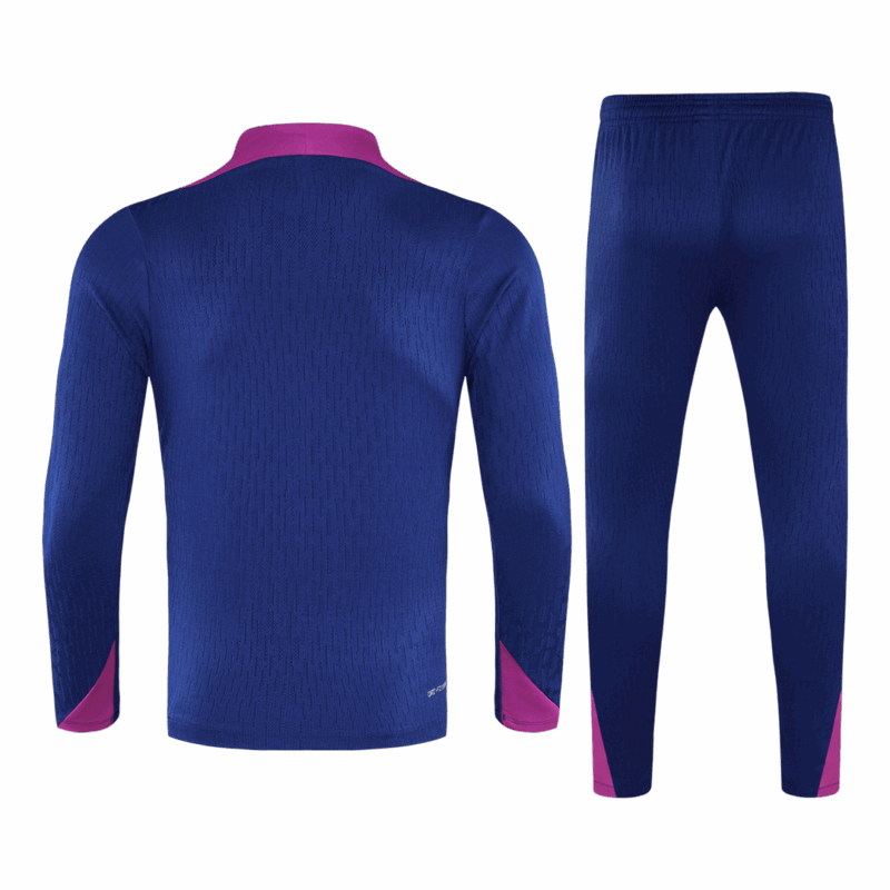 Kid's Barcelona Zipper Sweatshirt Kit(Top+Pants) 25/26 Navy