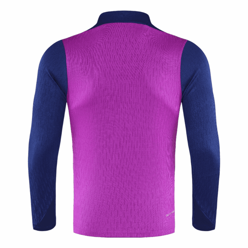 Kid's Barcelona Zipper Sweatshirt Kit(Top+Pants) 25/26 Purple