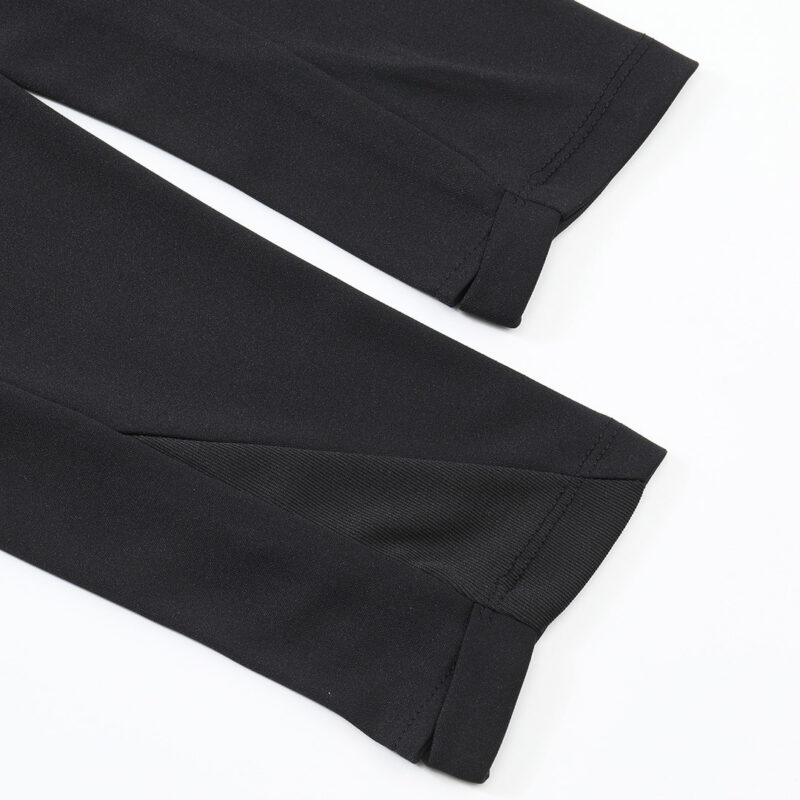 Kid's Barcelona Zipper Sweatshirt Kit(Top+Pants) 25/26 Black