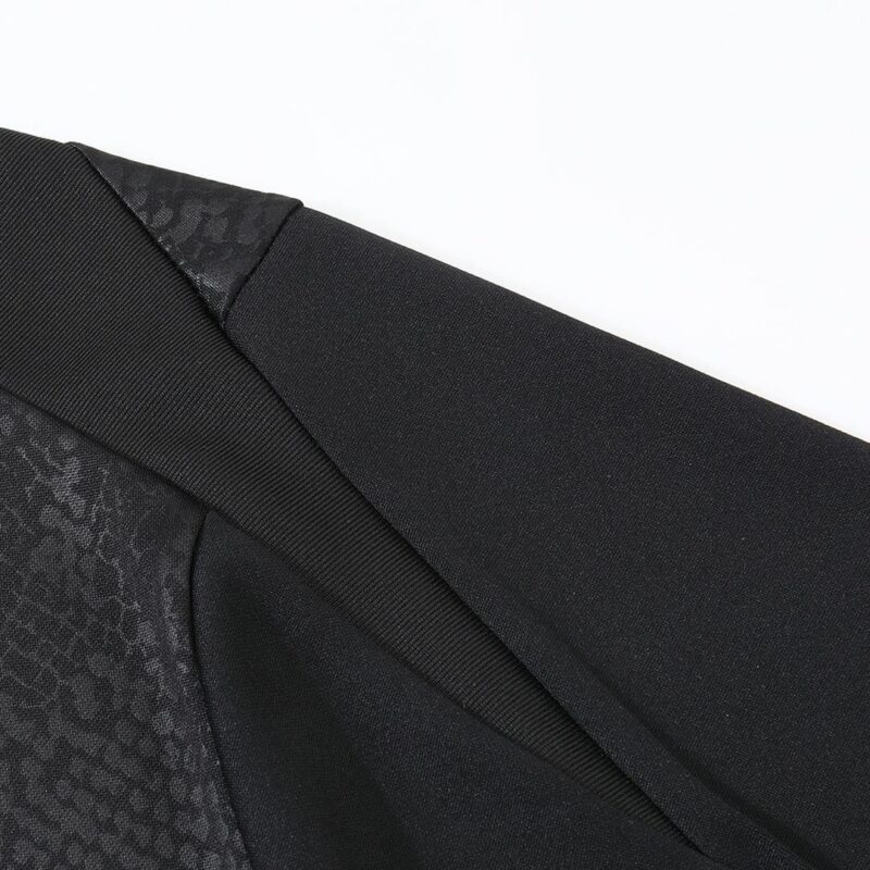 Kid's Barcelona Zipper Sweatshirt Kit(Top+Pants) 25/26 Black