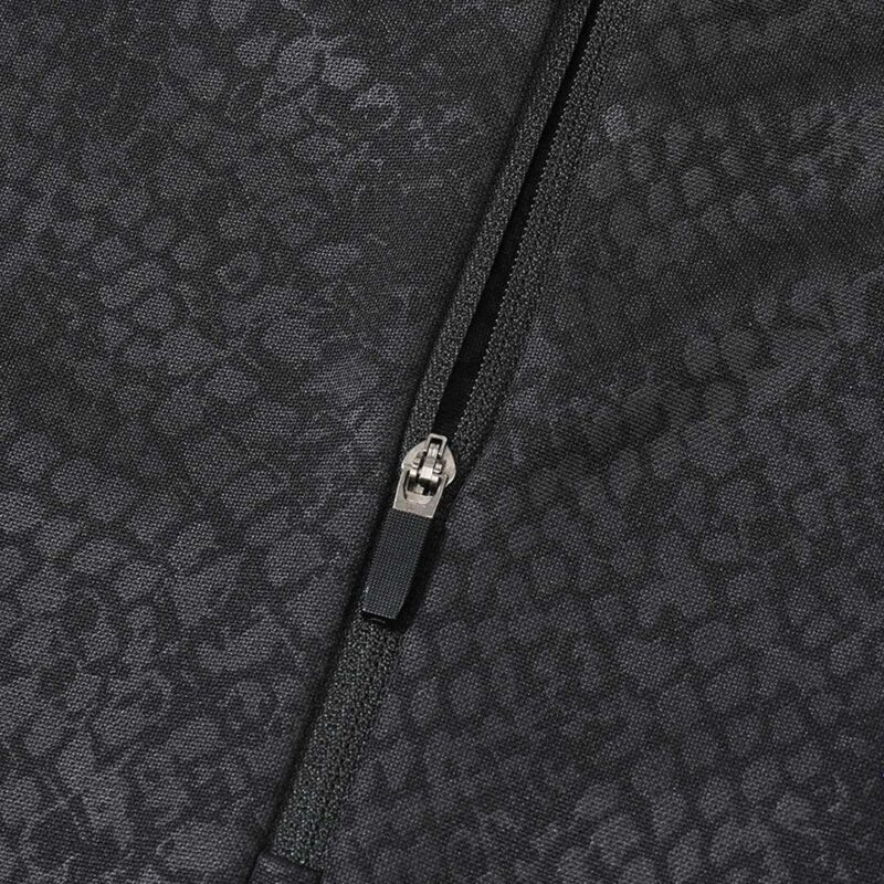 Kid's Barcelona Zipper Sweatshirt Kit(Top+Pants) 25/26 Black