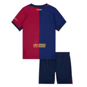 Barcelona X Travis Scott Home Kids Soccer Jerseys Kit 2024/25