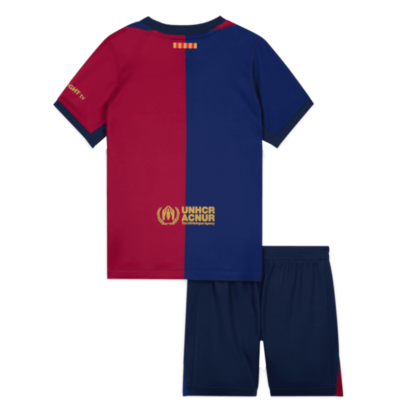 Barcelona X Travis Scott Home Kids Soccer Jerseys Kit 2024/25