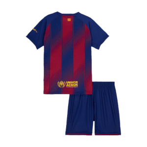 Barcelona Home Kids Soccer Jerseys Kit 2025/26