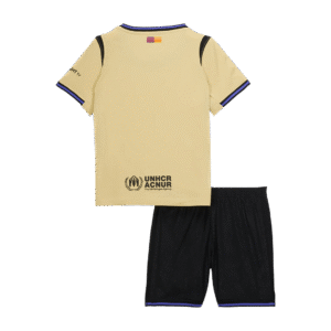 Barcelona Away Kids Soccer Jerseys Kit 2025/26