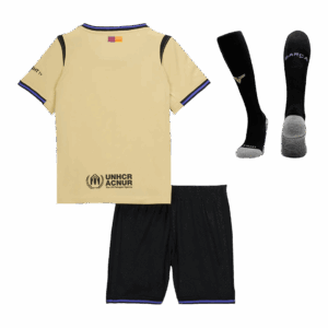 Barcelona Away Kids Soccer Jerseys Full Kit 2025/26