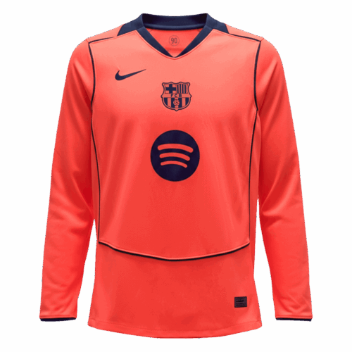 Barcelona Long Sleeve Soccer Jersey 2025/26