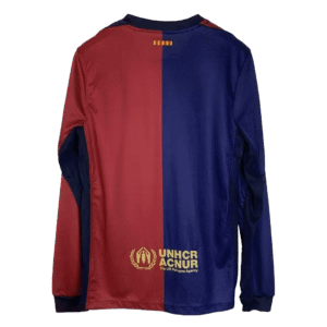 Barcelona Home Long Sleeve Soccer Jersey 2024/25