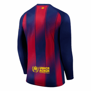 Barcelona Home Long Sleeve Soccer Jersey 2025/26