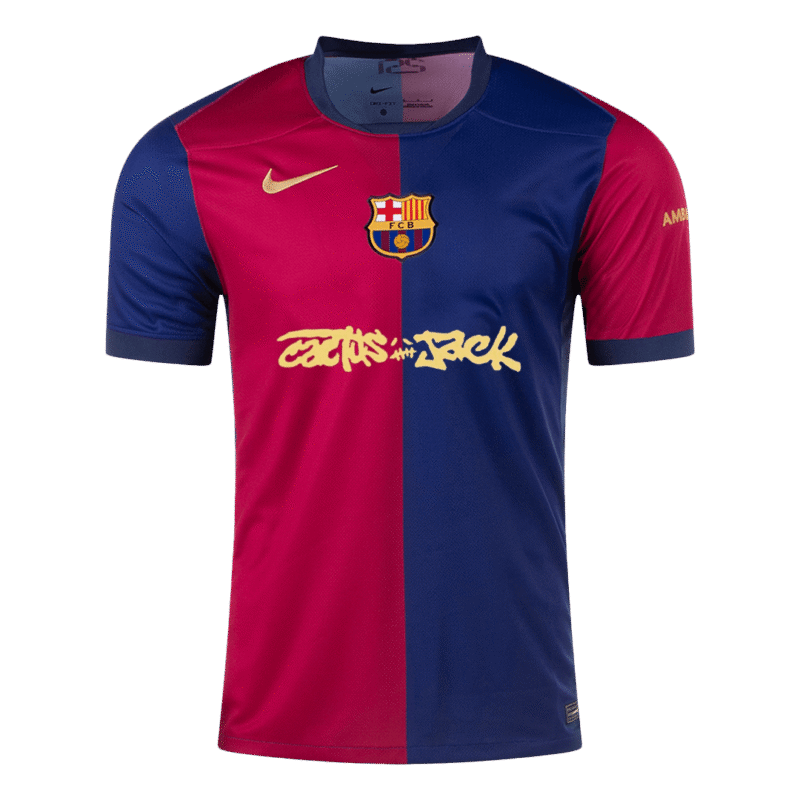 Barcelona X Travis Scott Home Soccer Jersey 2024/25