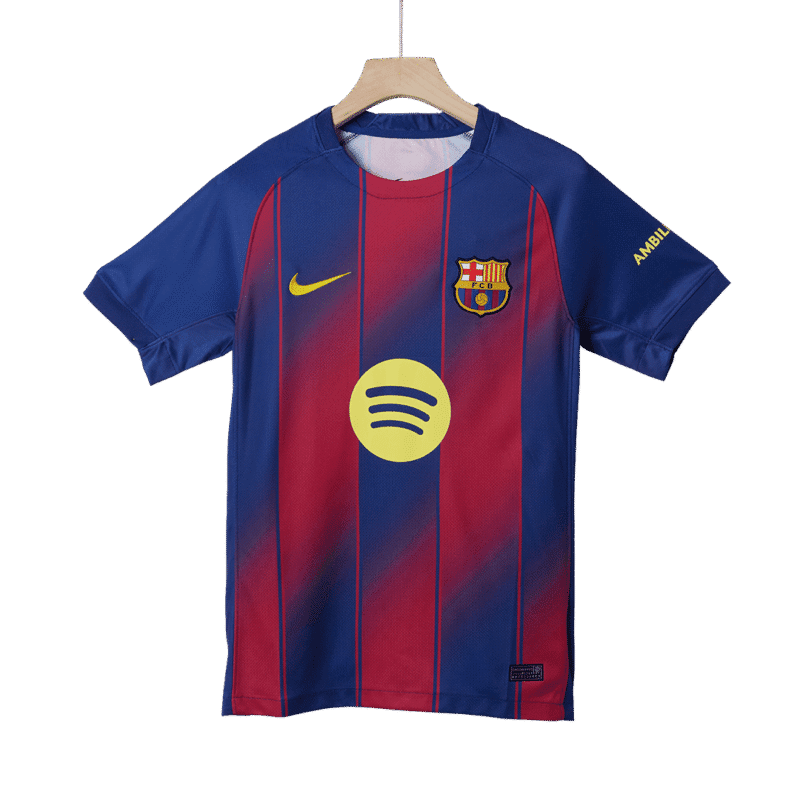 PEDRI #8 Barcelona Home Soccer Jersey 2025/26 -UCL