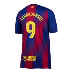 LEWANDOWSKI #9 Barcelona Home Soccer Jersey 2025/26 -UCL