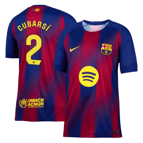 CUBARSÍ #2 Barcelona Home Soccer Jersey 2025/26