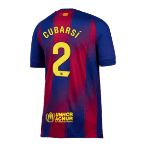 CUBARSÍ #2 Barcelona Home Soccer Jersey 2025/26