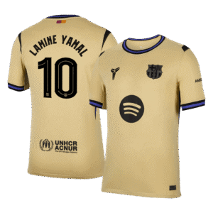 LAMINE YAMAL #10 Barcelona Away Soccer Jersey 2025/26 -UCL