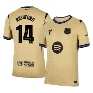 RASHFORD #14 Barcelona Away Soccer Jersey 2025/26 -UCL