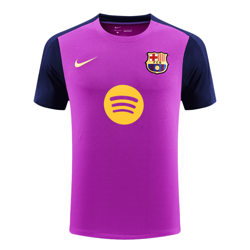Barcelona Pre-Match Soccer Jersey 2025/26 Purple