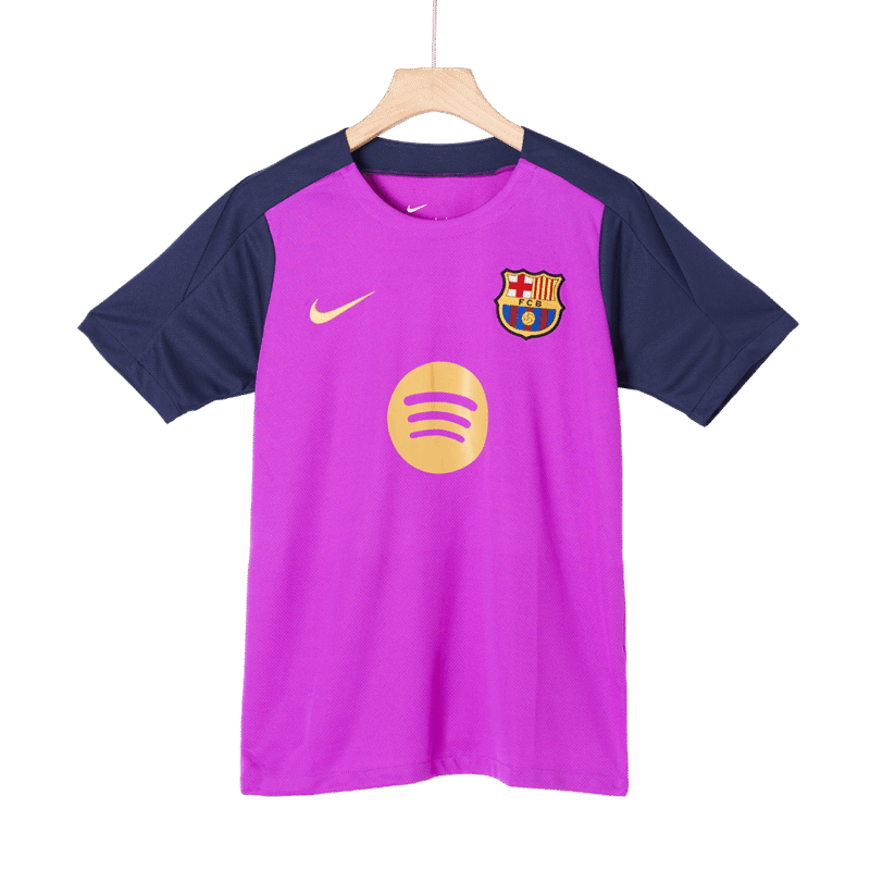Barcelona Pre-Match Soccer Jersey 2025/26 Purple