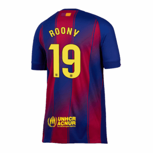 ROONY #19 Barcelona Home Soccer Jersey 2025/26